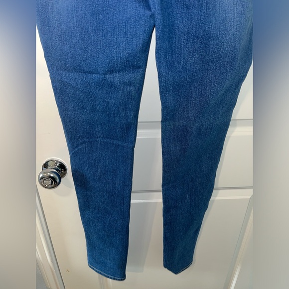 Fashion Nova Plus High Waisted Skinny Jeans Blue Washed Stretch NWT Sz 2X Jeans - Picture 8 of 15